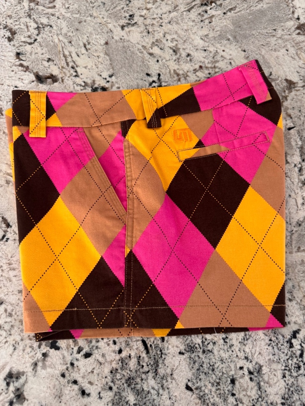 Loudmouth Golf Argyle Shorts